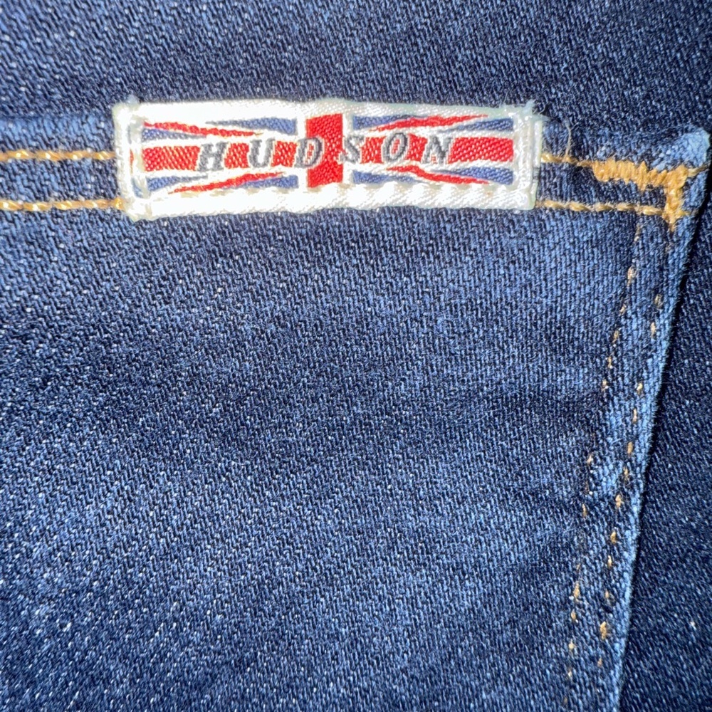 Hudson Jeans Nico Mid-Rise Super Skinny – Dark Denim – Size 25 - Picture 9 of 15